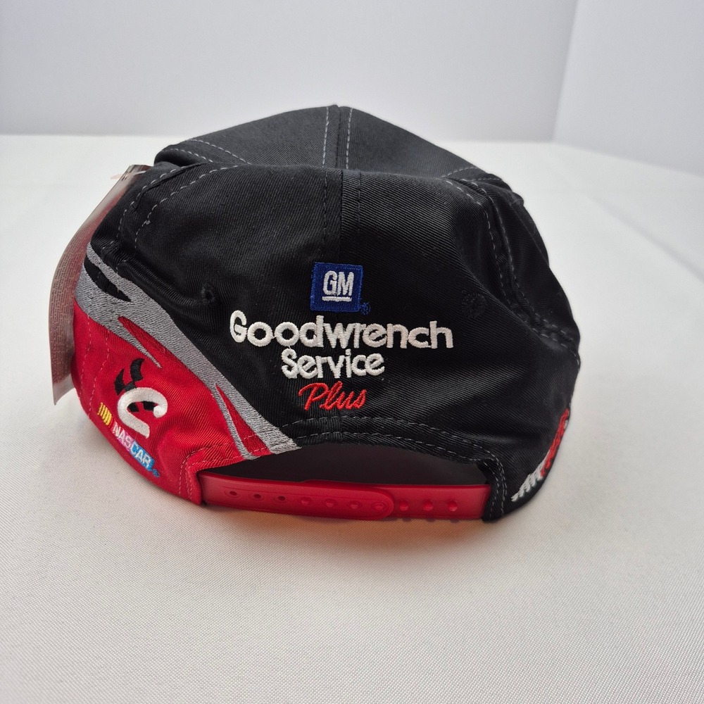Dale Earnhardt #3 Goodwrench NASCAR Hat‎ Cap Chase Authentics Racing Black NWT - Picture 7 of 12